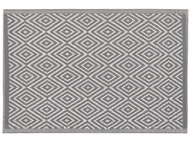 Dywany zewnętrzne - Beliani Dywan na zewnątrz 120 x 180 cm szary SIKAR - miniaturka - grafika 1