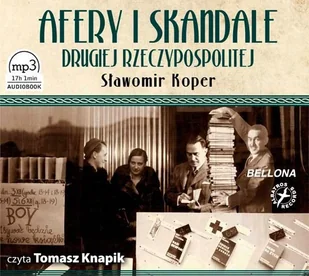 Afery i skandale Drugiej Rzeczypospolitej Książka audio MP3 Sławomir Koper - Audiobooki - historia - miniaturka - grafika 1