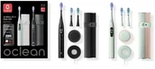 Szczoteczki elektryczne - Oclean X Ultra 20 S Duo Set electric toothbrushes for two, black and green - miniaturka - grafika 1