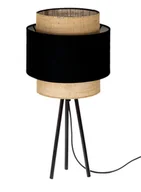 Lampy stojące - BOHO lampka nocna juta - miniaturka - grafika 1