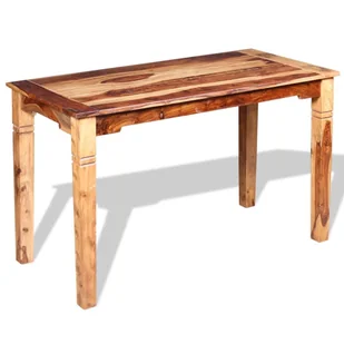 vidaXL Stół jadalniany z drewna sheesham, 120 x 60 76 cm - Stoły - miniaturka - grafika 1