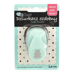 dp Craft Dziurkacz ozdobny 1,6 cm Miś - Dziurkacze - miniaturka - grafika 1