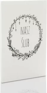 Album TS leporello 15x21 Nasz Ślub B&W (5 białych kart) - Albumy fotograficzne - miniaturka - grafika 1