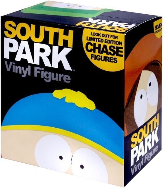 south park vinyl figurka w ciemno 7cm cartman kenny kyle stan