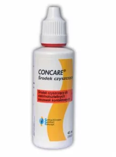 CONCARE 45ml Płyn do czyszczenia soczewek twardych - Płyny do soczewek kontaktowych - miniaturka - grafika 1