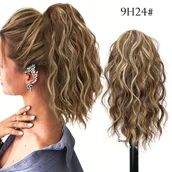 Pozostałe akcesoria fryzjerskie - TEMU 14-calowy Premium Syntetyczny Kręcony Fason z Klipsem - Odporny na Ciepło, Naturalny Puszysty Warkocz dla Kobiet i Dziewcząt, Gradient od - miniaturka - grafika 1