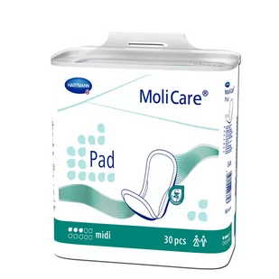 Hartmann Paul Wkładki anatomiczne MoliCare Pad Midi x 30 szt 3 krople - Pieluchy dla dorosłych - miniaturka - grafika 1
