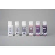Kreda - Zestaw farb kredowych kredowych - 6 różowych kolorów - 60 ml - miniaturka - grafika 1