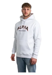 Felpa Uomo Alpha Industries Regular Fit - Bluzy męskie - miniaturka - grafika 1