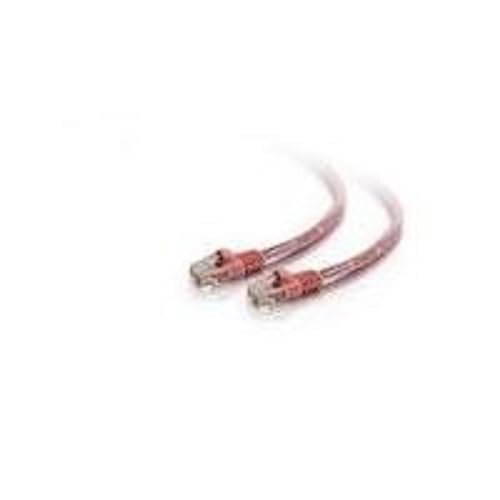 C2G Cat5e Snagless Patch Cable Pink 0,5m kabel sieciowy Różowy 0,5 m - Kable sieciowe (0,5 m, RJ-45, RJ-45, różowy)