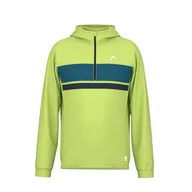 Bluzy damskie - HEAD Topspin bluza z kapturem Boys, lightlime/Teal - miniaturka - grafika 1