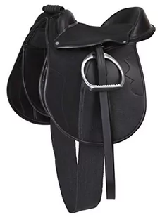 Kerbl Economy Pony 325415 siodło zestaw, kolor: czarny 325415_Schwarz - Siodła - miniaturka - grafika 1