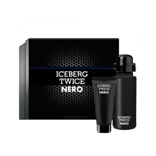 Iceberg Twice Nero zestaw Edt ml + Żel pod prysznic ml dla mężczyzn - Zestawy perfum męskich - miniaturka - grafika 1