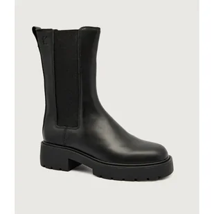 Calvin Klein Skórzane sztyblety CHELSEA - Botki damskie - miniaturka - grafika 1