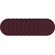 Materiały ścierne - DEXTER Krążek ścierny NA RZEP P100 125 mm 10 szt. - miniaturka - grafika 1