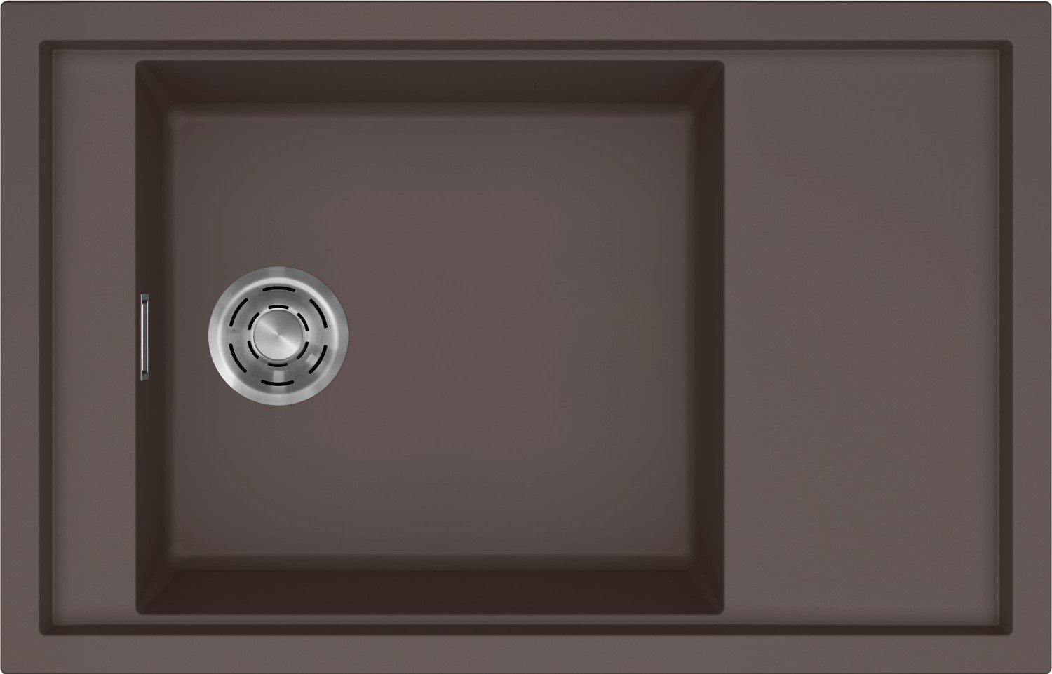 ELLECI Zlew SINTESI 305 cocoa (K87) KERATEK (LKS31087)