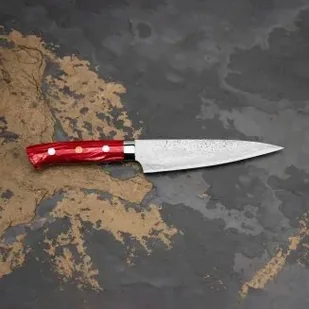 Takeshi Saji Red Turquoise R2 Nóż uniwersalny 15 cm - Noże kuchenne - miniaturka - grafika 4