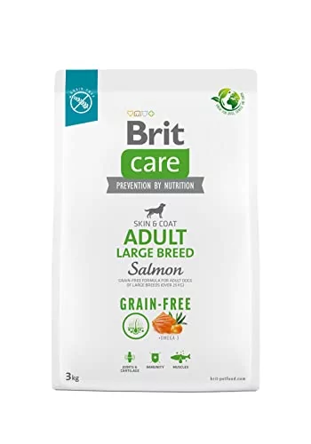 Brit Dry food for adult dogs large breeds Care Grain-free Adult Salmon - 3 kg