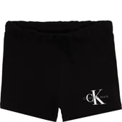 Spodnie i spodenki dla dziewczynek - Calvin Klein Jeans Szorty | Regular Fit - miniaturka - grafika 1