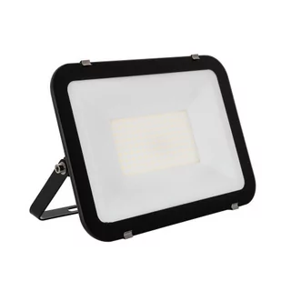 Naświetlacz LED 100W 3000K 120lm/W IP65 Slim Szklany Czarny Radikal FloodSlim 10000 lm - Lampy ogrodowe - miniaturka - grafika 1