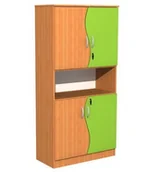 Meble do szkół i przedszkoli - Szafa szkolna Fala 4, szer. 900 mm - miniaturka - grafika 1