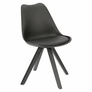 Intesi Lumarko Krzesło norden star square black pp czar ne Fern 2358 - Krzesła - miniaturka - grafika 1