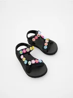 Buty dla dziewczynek - Reserved - Sandały z aplikacją - wielobarwny - miniaturka - grafika 1