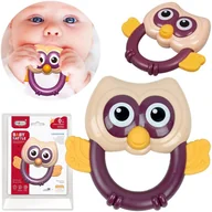 Grzechotki dla dzieci - Grzechotka dla malucha sowa Trifox - miniaturka - grafika 1