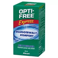 Płyny do soczewek kontaktowych - Opti-free Express płyn do soczewek 120 ml - miniaturka - grafika 1