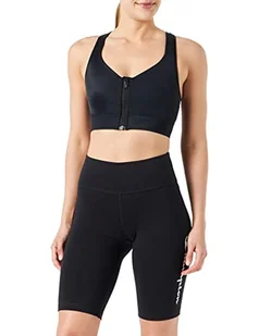 Champion Damskie sportowe C-Sport szybkoschnące szorty z wysokim stanem, czarne, XL - Spodenki damskie - miniaturka - grafika 1