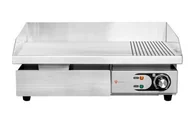 Inne urządzenia gastronomiczne - RESTO QUALITY Grill ELEKTRYCZNY KONTAKTOWY PŁYTA 2/3 GŁADKA 1/3 RYFLOWANA 3 kW - miniaturka - grafika 1