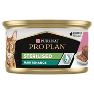 Mokra karma dla kotów - PURINA PRO PLAN STERILISED Łosoś i Tuńczyk 85g - miniaturka - grafika 1