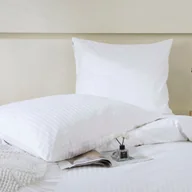 Poszewki na poduszki - Poszewka 100% bawełna 70x80 cm Biała- 100% bawełna, elegancka i komfortowa - miniaturka - grafika 1