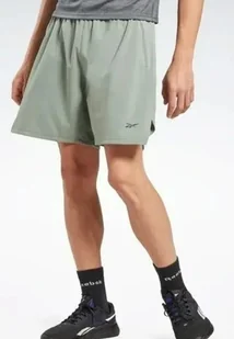 Reebok Spodenki Męskie Sportowe Khaki Xl Y2J - Spodenki męskie Reebok Spodenki Męskie Sportowe Khaki Xl Y2J - Spodenki męskie - miniaturka - grafika 1