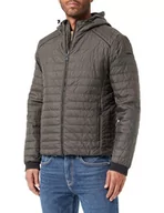 Kurtki męskie - Geox Męska kurtka M Kennet, rodzynka, 46 - miniaturka - grafika 1