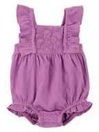 Pajacyki dla niemowląt - carter's Kombinezon w kolorze fioletowym - miniaturka - grafika 1