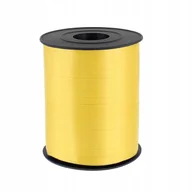 Pasmanteria - Wstążka Do Balonów Satynowa Żółta Duża Urodziny 225M - miniaturka - grafika 1