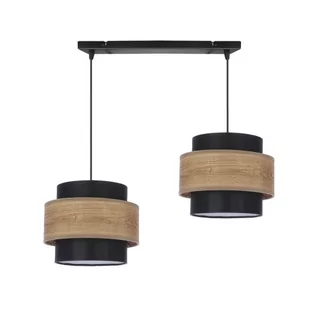 Twin lampa wisząca 2-punktowa czarna 32-17888 - Lampy sufitowe - miniaturka - grafika 1