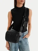 Torebki damskie - Guess Jeans Torebka CWBEO-GUESS-M-001-09 Czarny - miniaturka - grafika 1