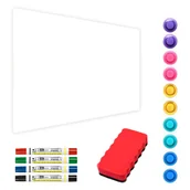 Tablice i flipcharty - Allboards Tablica magnetyczna MetalBoards 90x60cm BIAŁA MB96_00038 - miniaturka - grafika 1