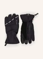 Rękawiczki - Vaude Rękawiczki Rowerowe Tura Ii Z Funkcją Obsługi Ekranów Dotykowych schwarz - miniaturka - grafika 1