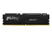 Pamięci RAM - KINGSTON FURY Beast 128GB 5200MT/s DDR5 CL40 DIMM Kit of 4 Black XMP - miniaturka - grafika 1