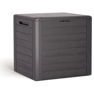 Skrzynie ogrodowe - Skrzynia Ogrodowa - Domowa Woodebox 140L Brąz - miniaturka - grafika 1