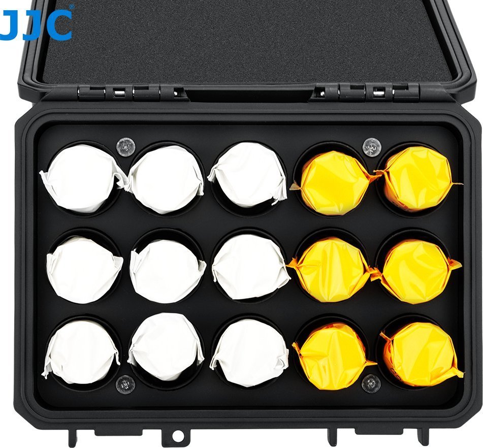 Walizka foto JJC Kuferek JJC JBC-15X120 na 15 rolek z filmem 120mm