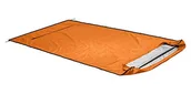 Akcesoria turystyczne - Ortovox Unisex Adult Bivy Pro Biwaksack, Shocking Orange, One Size - miniaturka - grafika 1