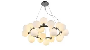 Lumina Deco Deco NOWOCZESNA LAMPA WISZĄCA CHROMOWANA MARSIADA W25 LDP 6033-25 (CHR) - Lampy sufitowe - miniaturka - grafika 1