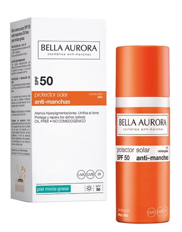 BELLA AURORA Bella Aurora Protector Solar SPF 50 + mixtas/grasas 50 ML 8413400003113