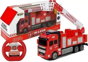 Wóz strażacki zdalnie sterowany R/C - Leantoys - Zabawki zdalnie sterowane - miniaturka - grafika 1