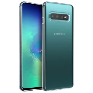 Ultra-przezroczyste etui, drugie etui o grubości 0,3mm do Samsunga Galaxy S10 Plus Przezroczyste - Etui i futerały do telefonów - miniaturka - grafika 1