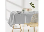 Obrusy i serwetki - Obrus na stół LUKRECJA 110 x 160 cm jasnoszary - miniaturka - grafika 1